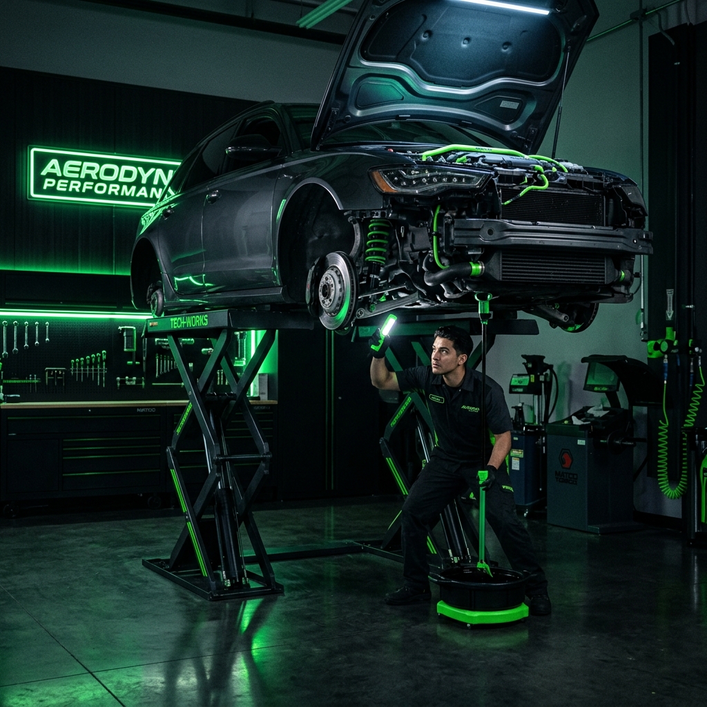 Auto Onderhoud en Reparatie in werkplaats